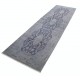 Hand Knotted Hallway Runner Rug for Corridor | Gray, Blue Wool Runner Rug | Kitchen Rug Hand Knotted Hallway Runner Rug for Corridor | Gray, Blue Wool Runner Rug | Kitchen Rug