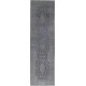 Hand Knotted Hallway Runner Rug for Corridor | Gray, Blue Wool Runner Rug | Kitchen Rug Hand Knotted Hallway Runner Rug for Corridor | Gray, Blue Wool Runner Rug | Kitchen Rug