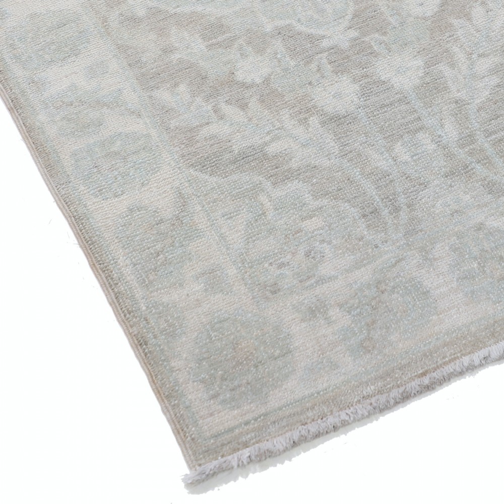 Traditional Accent Rug in Soft Colors | Hand Knotted Turkish Wool Rug Traditional Accent Rug in Soft Colors | Hand Knotted Turkish Wool Rug