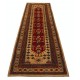 Hand Knotted Red, Navy Blue, Beige Runner Rug | Tribal Style Hallway Rug | Stair Rug | Wool Corridor Rug Hand Knotted Red, Navy Blue, Beige Runner Rug | Tribal Style Hallway Rug | Stair Rug | Wool Corridor Rug