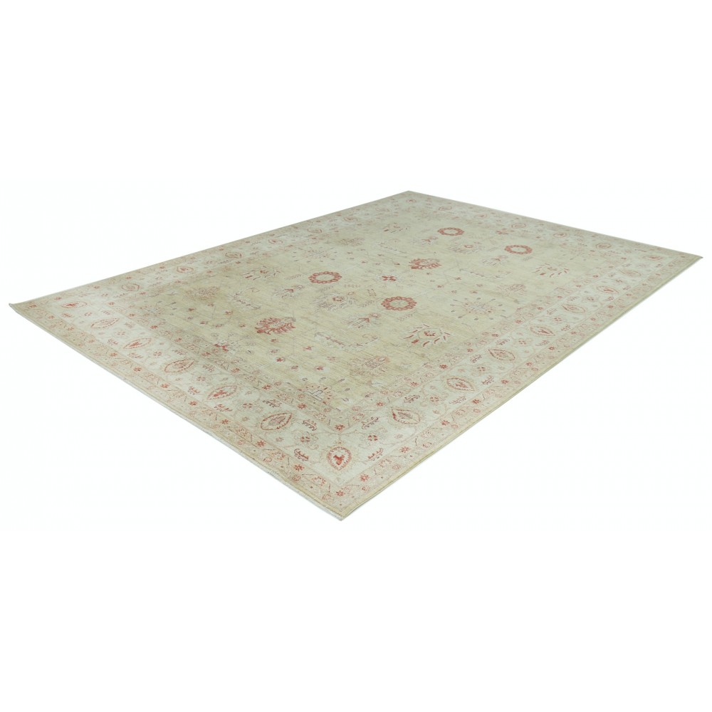 Floral Pattern Hand Knotted Large Rug | Timeless Home Decor | 100% Wool Handmade Carpet
