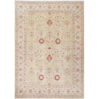 Floral Pattern Hand Knotted Large Rug | Timeless Home Decor | 100% Wool Handmade Carpet