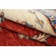 Hand Knotted Floral Large Area Rug with Red Field and Ivory Border | Traditional Oushak Wool Carpet Hand Knotted Floral Large Area Rug with Red Field and Ivory Border | Traditional Oushak Wool Carpet