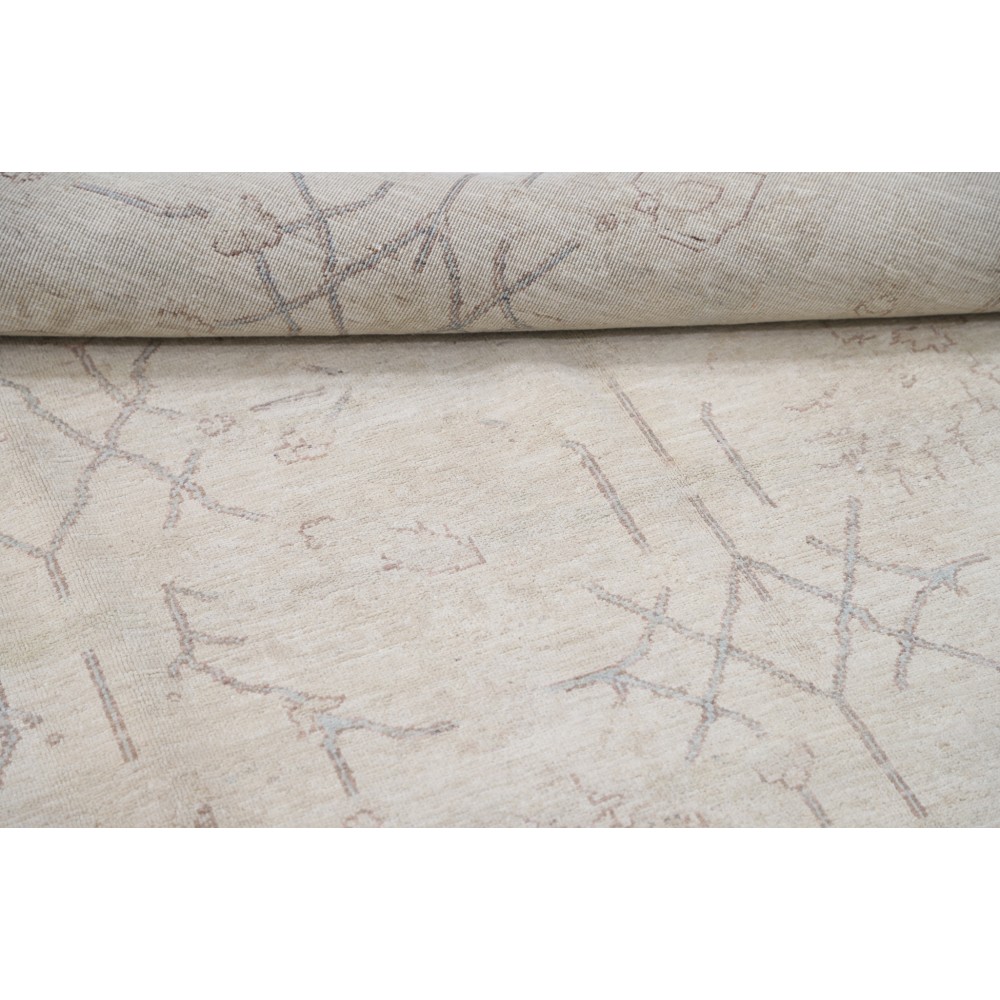 Hand Knotted Large Area Rug for Living Room and Bedroom Decor | Beige Wool Carpet Hand Knotted Large Area Rug for Living Room and Bedroom Decor | Beige Wool Carpet