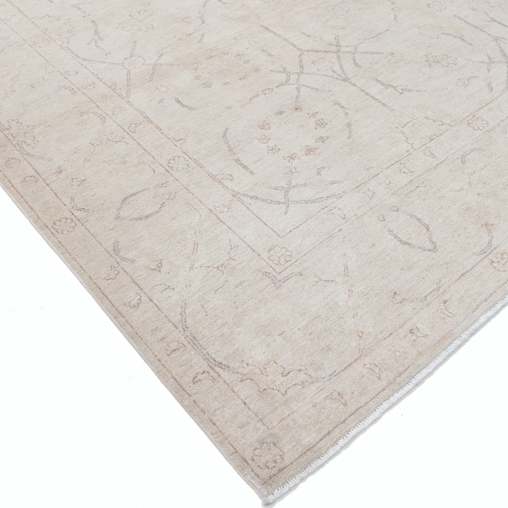 Hand Knotted Large Area Rug for Living Room and Bedroom Decor | Beige Wool Carpet Hand Knotted Large Area Rug for Living Room and Bedroom Decor | Beige Wool Carpet