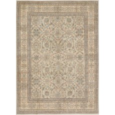 Handknotted Large Area Rug for Home Decor | 100% Wool | Traditional Beige Carpet