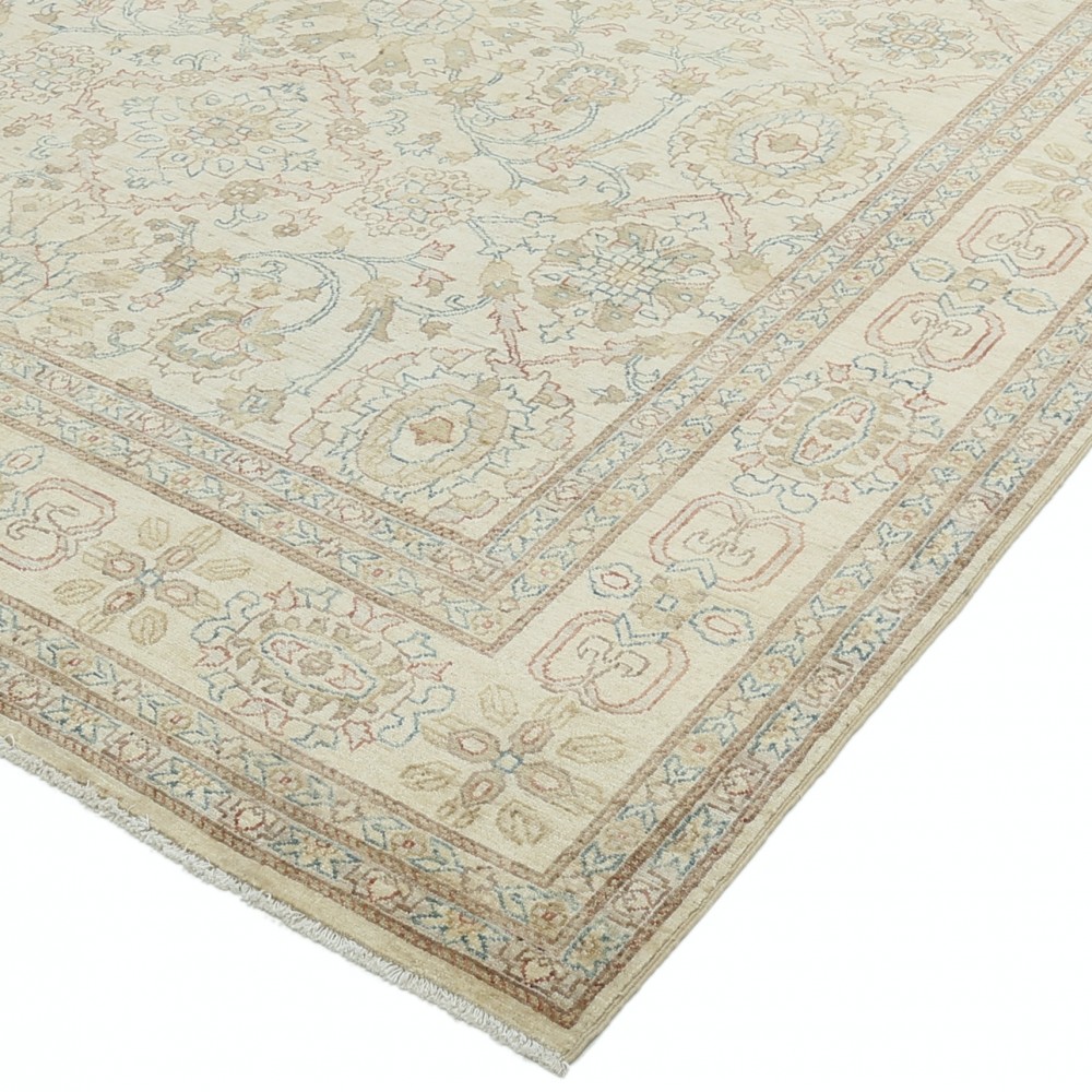 Handknotted Large Area Rug for Home Decor | 100% Wool | Traditional Beige Carpet Handknotted Large Area Rug for Home Decor | 100% Wool | Traditional Beige Carpet