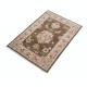 Brown Handknotted Accent Rug | Handmade Wool Rug for Bedroom and Entryway Brown Handknotted Accent Rug | Handmade Wool Rug for Bedroom and Entryway
