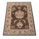 Brown Handknotted Accent Rug | Handmade Wool Rug for Bedroom and Entryway Brown Handknotted Accent Rug | Handmade Wool Rug for Bedroom and Entryway