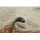 Hand Knotted Floral Large Area Rug with Beige Field and Red Border | Traditional Oushak Wool Carpet Hand Knotted Floral Large Area Rug with Beige Field and Red Border | Traditional Oushak Wool Carpet