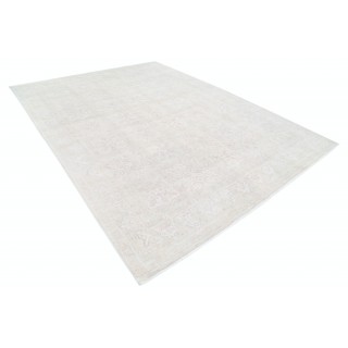 Hand Knotted Traditional Soft-Toned Large Area Rug for Home Decor | 100% Wool Living Room Carpet