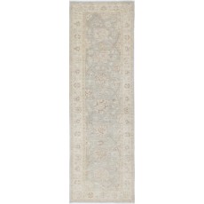 Handknotted Runner Rug | Floral Corridor, Hallway and Entryway Rug | 100% Wool | Stair Rug