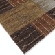 Hand Knotted Brown, Beige and Gray Wool Area Rug | Abstract Botanical Geometric Design Carpet Hand Knotted Brown, Beige and Gray Wool Area Rug | Abstract Botanical Geometric Design Carpet