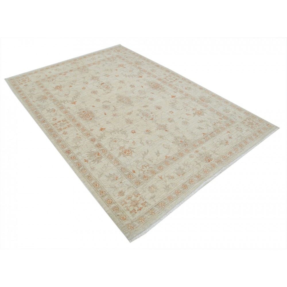 Hand Knotted Wool Area Rug for Living Room | Floral Rug for Bedroom and Dining Room Decor