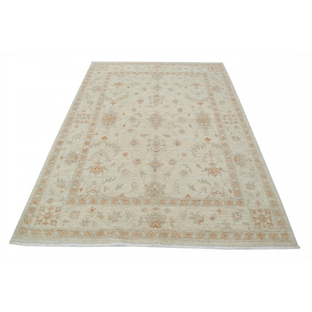 Hand Knotted Wool Area Rug for Living Room | Floral Rug for Bedroom and Dining Room Decor