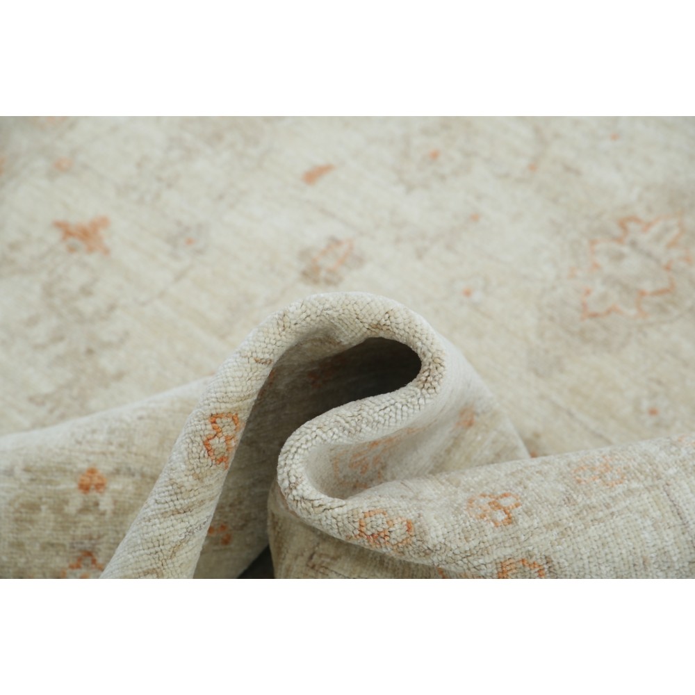 Hand Knotted Wool Area Rug for Living Room | Floral Rug for Bedroom and Dining Room Decor