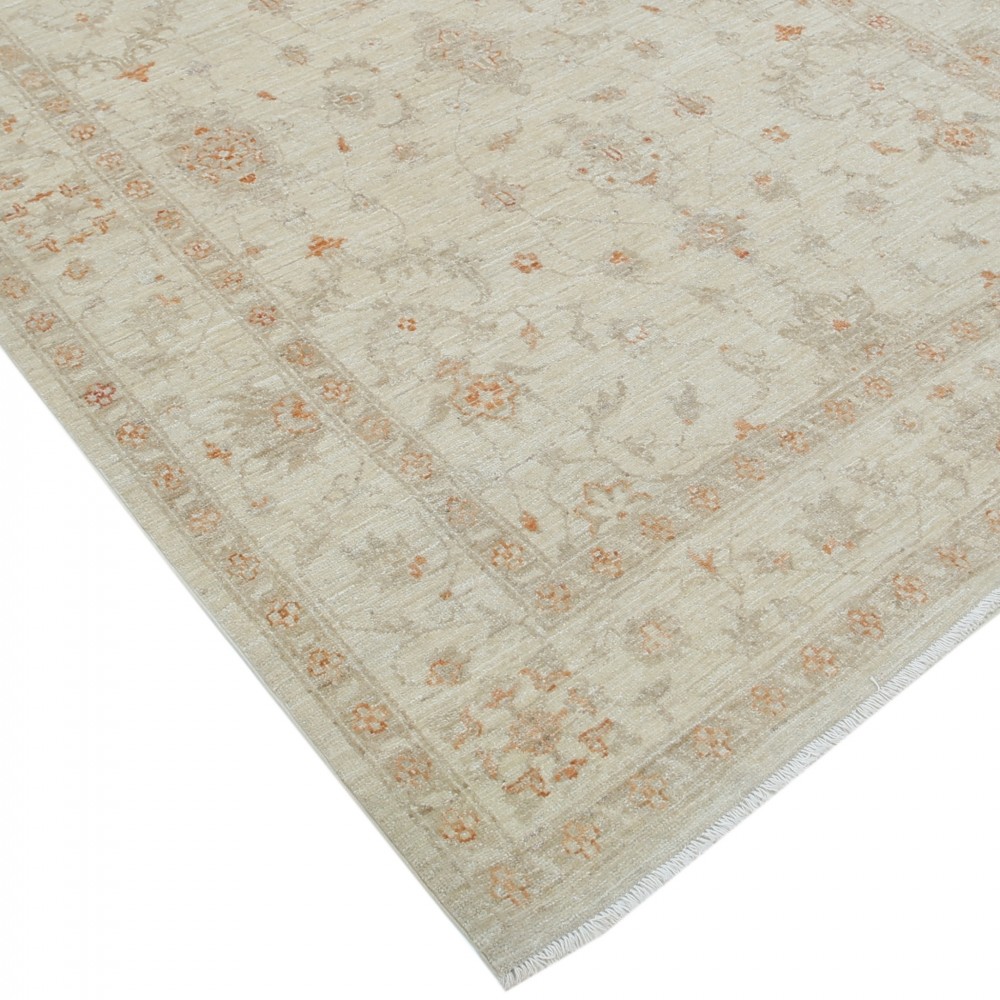 Hand Knotted Wool Area Rug for Living Room | Floral Rug for Bedroom and Dining Room Decor