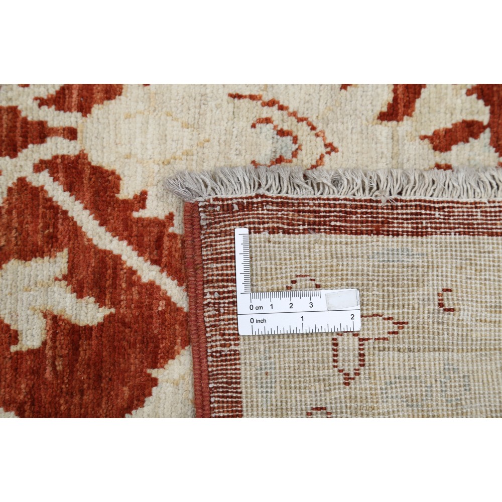 Hand Knotted Red and Ivory Wool Area Rug | Turkish Floral Design Carpet Hand Knotted Red and Ivory Wool Area Rug | Turkish Floral Design Carpet