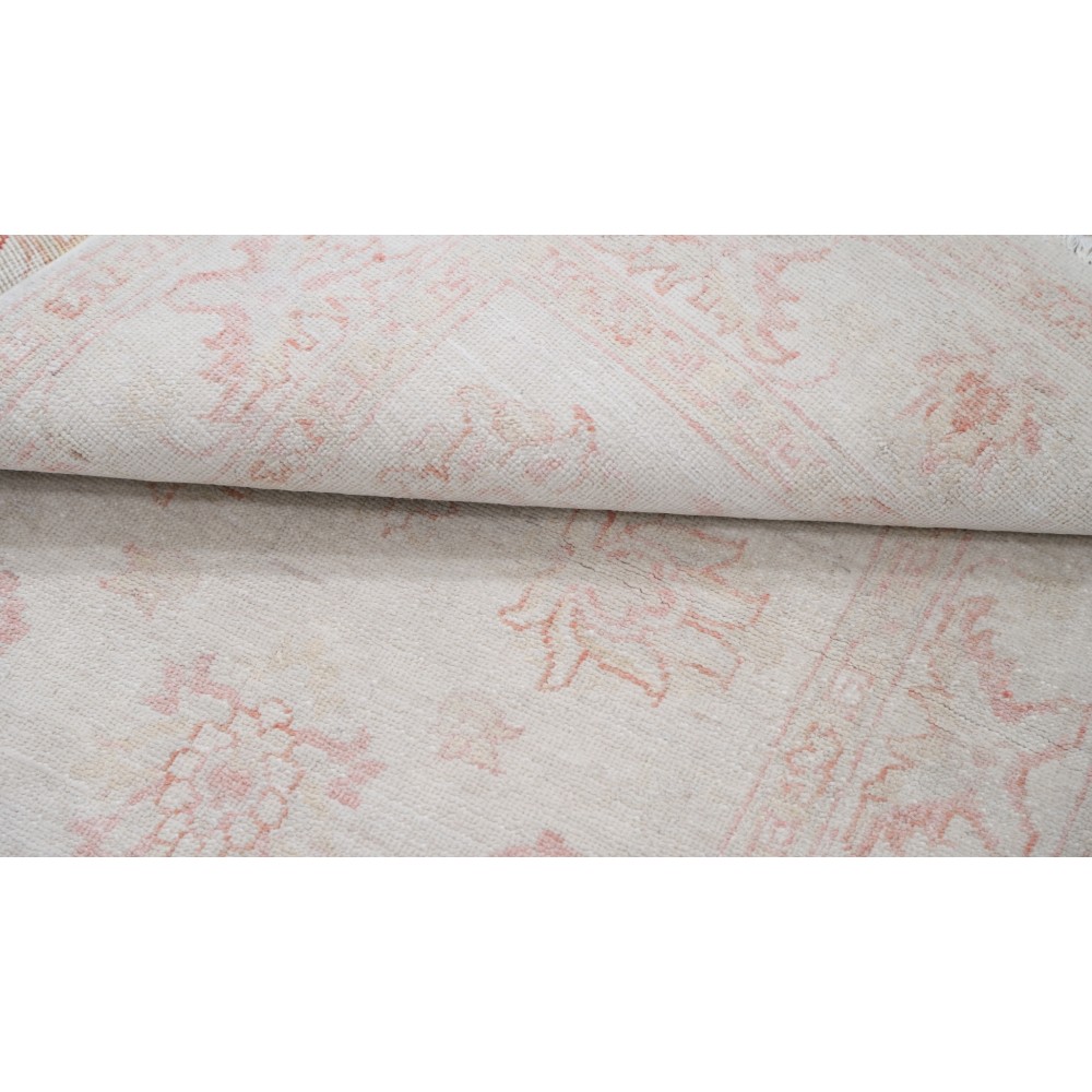 Hand Knotted Beige Rug with Red Floral Design | Decorative Accent Rug | 100% Wool Hand Knotted Beige Rug with Red Floral Design | Decorative Accent Rug | 100% Wool
