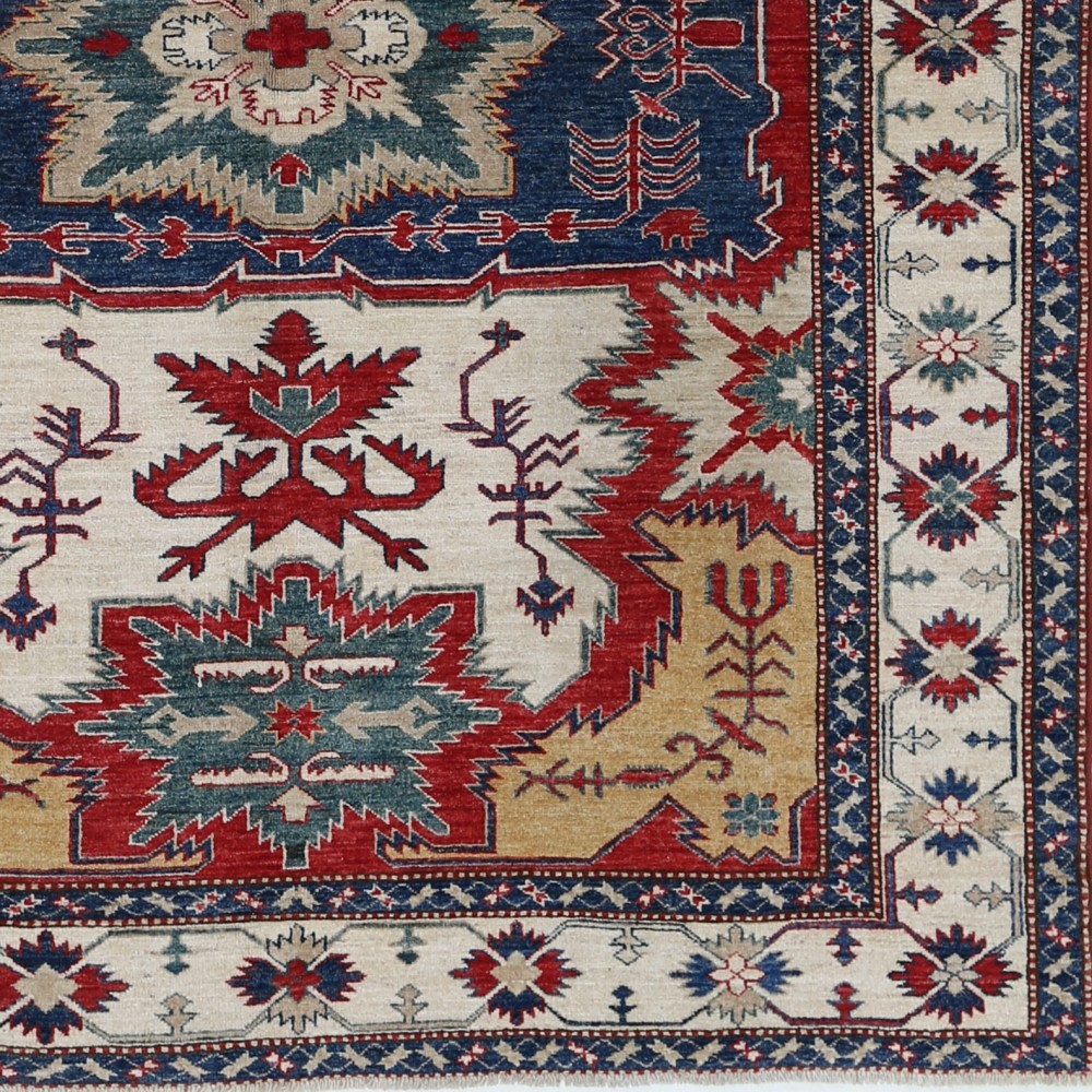 Hand Knotted Tribal Area Rug for Home Decor | High Quality Sustainable Home Decor | New | 100% Wool Hand Knotted Tribal Area Rug for Home Decor | High Quality Sustainable Home Decor | New | 100% Wool