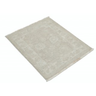 Hand Knotted Beige Accent Rug for Entryway and Kitchen | 100% Wool Bedroom Rug