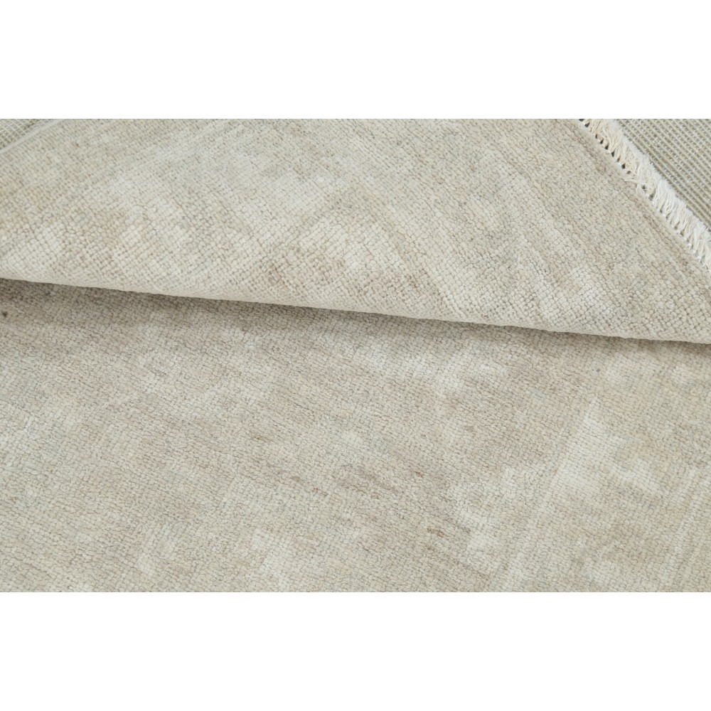 Hand Knotted Beige Accent Rug for Entryway and Kitchen | 100% Wool Bedroom Rug Hand Knotted Beige Accent Rug for Entryway and Kitchen | 100% Wool Bedroom Rug