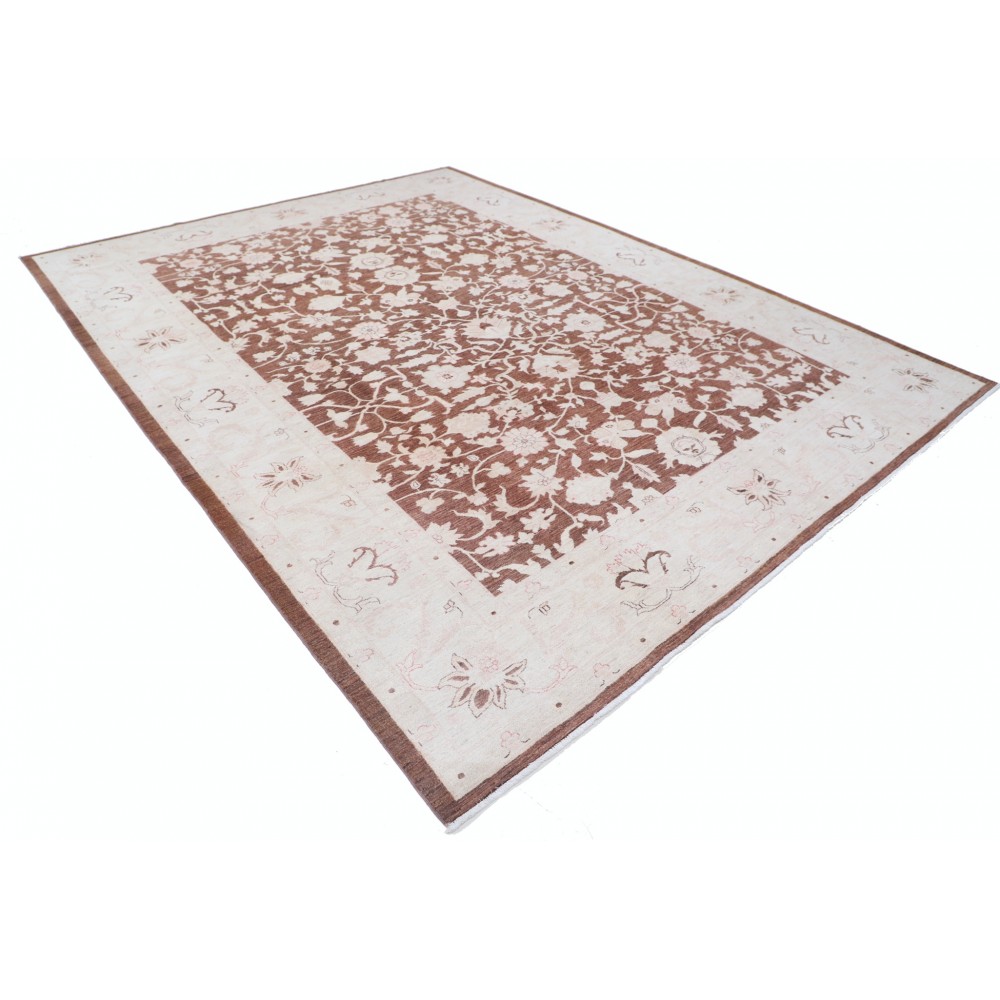 Hand Knotted Floral Large Area Rug with Red Field and Ivory Border | Wool Turkish Carpet for Home Decor Hand Knotted Floral Large Area Rug with Red Field and Ivory Border | Wool Turkish Carpet for Home Decor