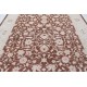Hand Knotted Floral Large Area Rug with Red Field and Ivory Border | Wool Turkish Carpet for Home Decor Hand Knotted Floral Large Area Rug with Red Field and Ivory Border | Wool Turkish Carpet for Home Decor