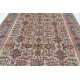 Hand Knotted Red, Navy Blue and Ivory Wool Area Rug | Turkish Floral Rug for Living Room, Bedroom, Office Hand Knotted Red, Navy Blue and Ivory Wool Area Rug | Turkish Floral Rug for Living Room, Bedroom, Office