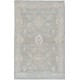 Hand Knotted Soft-Toned Light Blue, Ivory Wool Area Rug | Traditional Geometric Accent Rug Hand Knotted Soft-Toned Light Blue, Ivory Wool Area Rug | Traditional Geometric Accent Rug