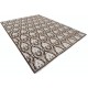 Hand Knotted Brown and Ivory Wool Area Rug, Traditional Ornamental Carpet Hand Knotted Brown and Ivory Wool Area Rug, Traditional Ornamental Carpet