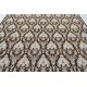 Hand Knotted Brown and Ivory Wool Area Rug, Traditional Ornamental Carpet Hand Knotted Brown and Ivory Wool Area Rug, Traditional Ornamental Carpet