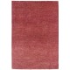 Hand Knotted Burgundy Red Wool Area Rug | Turkish Accent Rug for Contemporary Interiors