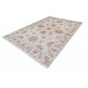Hand Knotted Turkish Accent Rug with All-Over Floral Design | Beige Area Rug for Bedroom and Entryway | 100% Wool Hand Knotted Turkish Accent Rug with All-Over Floral Design | Beige Area Rug for Bedroom and Entryway | 100% Wool