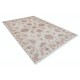 Hand Knotted Turkish Accent Rug with All-Over Floral Design | Beige Area Rug for Bedroom and Entryway | 100% Wool Hand Knotted Turkish Accent Rug with All-Over Floral Design | Beige Area Rug for Bedroom and Entryway | 100% Wool