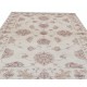 Hand Knotted Turkish Accent Rug with All-Over Floral Design | Beige Area Rug for Bedroom and Entryway | 100% Wool Hand Knotted Turkish Accent Rug with All-Over Floral Design | Beige Area Rug for Bedroom and Entryway | 100% Wool