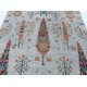 Hand Knotted Light Blue Wool Area Rug | Turkish Tree of Life Design Carpet Hand Knotted Light Blue Wool Area Rug | Turkish Tree of Life Design Carpet