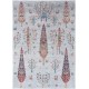 Hand Knotted Light Blue Wool Area Rug | Turkish Tree of Life Design Carpet Hand Knotted Light Blue Wool Area Rug | Turkish Tree of Life Design Carpet