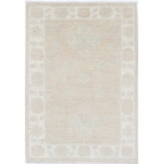 Traditional Handmade Accent Rug for Entryway | Soft Colored Wool Area Rug for Bedroom