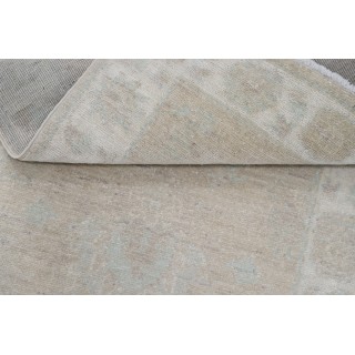 Traditional Handmade Accent Rug for Entryway | Soft Colored Wool Area Rug for Bedroom