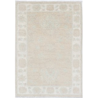Traditional Handmade Accent Rug for Entryway | Soft Colored Wool Area Rug for Bedroom