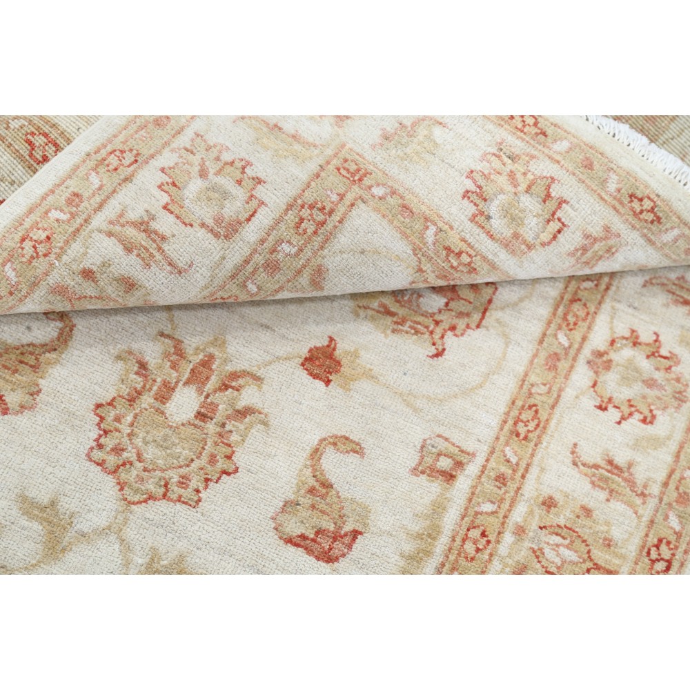 Handknotted Turkish Accent Rug for Entryway | Beige Bedside Rug | 100% Wool Handknotted Turkish Accent Rug for Entryway | Beige Bedside Rug | 100% Wool
