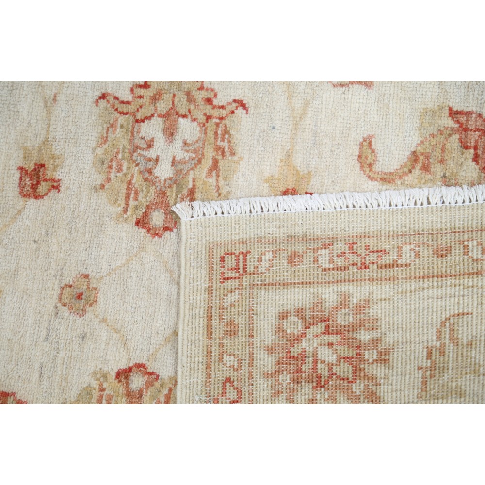 Handknotted Turkish Accent Rug for Entryway | Beige Bedside Rug | 100% Wool Handknotted Turkish Accent Rug for Entryway | Beige Bedside Rug | 100% Wool