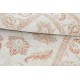 Hand Knotted Oushak Style Rug | Beige Turkish Accent Rug with All-Over Floral Design | 100% Wool Hand Knotted Oushak Style Rug | Beige Turkish Accent Rug with All-Over Floral Design | 100% Wool