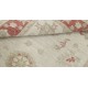 Hand Knotted Floral Oushak Accent Rug with Beige Field and Red Border | 100% Wool Hand Knotted Floral Oushak Accent Rug with Beige Field and Red Border | 100% Wool
