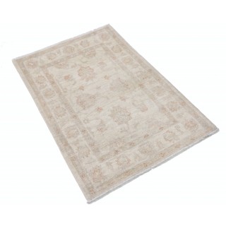 Beige Turkish Wool Accent Rug with Floral Design | New Handknotted Area Rug | 100% Wool Beige Turkish Wool Accent Rug with Floral Design | New Handknotted Area Rug | 100% Wool
