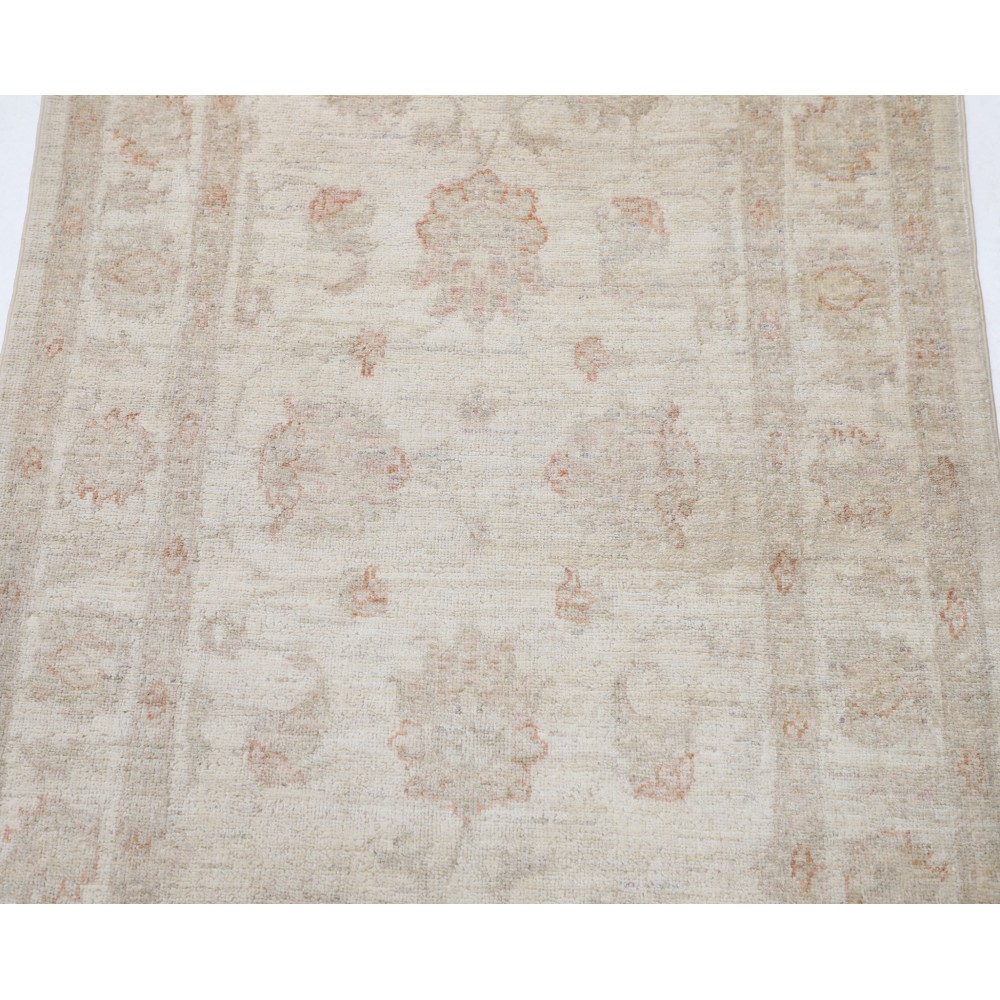Beige Turkish Wool Accent Rug with Floral Design | New Handknotted Area Rug | 100% Wool Beige Turkish Wool Accent Rug with Floral Design | New Handknotted Area Rug | 100% Wool