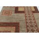 Hand Knotted Beige, Brown and Red Wool Area Rug | Abstract Geometric Design Carpet Hand Knotted Beige, Brown and Red Wool Area Rug | Abstract Geometric Design Carpet