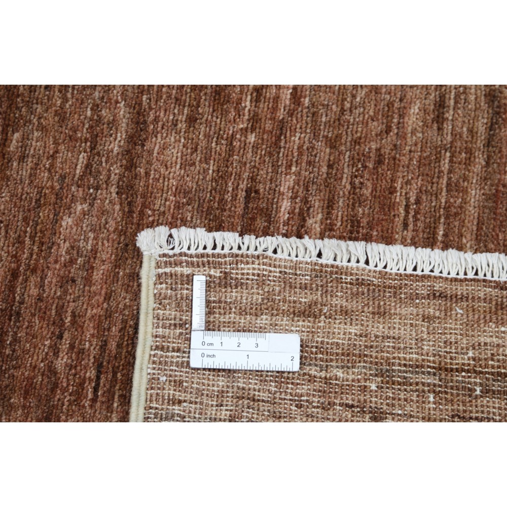 Hand Knotted Beige, Brown and Red Wool Area Rug | Abstract Geometric Design Carpet Hand Knotted Beige, Brown and Red Wool Area Rug | Abstract Geometric Design Carpet