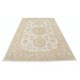 Traditional Hand Knotted Beige Area Rug | Geometric Medallion Design Carpet Traditional Hand Knotted Beige Area Rug | Geometric Medallion Design Carpet